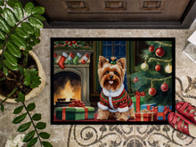 Load image into Gallery viewer, Yorkshire Terrier Cozy Christmas Doormat - 18X27 Indoor / Outdoor Rug | Made in USA