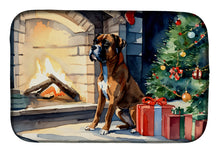 Load image into Gallery viewer, Boxer Cozy Christmas Dish Drying Mat