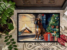 Load image into Gallery viewer, Boxer Cozy Christmas Doormat-24x36 Indoor / Outdoor Rug | Made in USA