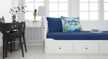 Load image into Gallery viewer, Bluefin Tuna Standard Pillowcase – Artistic Decorative Front, White Back