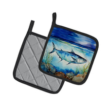 Load image into Gallery viewer, Bluefin Tuna Pot Holders - Set of 2 Decorative Kitchen Helpers | Made in the USA