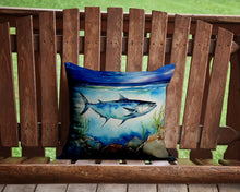 Load image into Gallery viewer, Bluefin Tuna Throw Pillow - 14x14 Decorative Pillow – Art for Your Home &amp; Patio