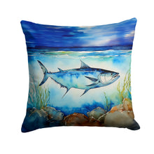 Load image into Gallery viewer, Bluefin Tuna Throw Pillow - 14x14 Decorative Pillow – Art for Your Home &amp; Patio