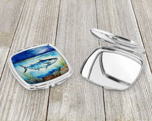 Load image into Gallery viewer, Bluefin Tuna Compact Mirror – Stylish Purse Mirror with Artistic Covers