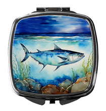 Load image into Gallery viewer, Bluefin Tuna Compact Mirror – Stylish Purse Mirror with Artistic Covers