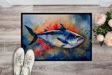 Load image into Gallery viewer, Bluefin Tuna Doormat - Large 24x36 – Indoor/Outdoor Floor Mat with Artistic Flair