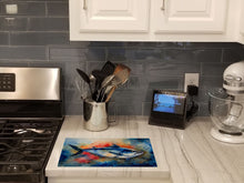 Load image into Gallery viewer, Bluefin Tuna Glass Cutting Boards – Durable, Decorative Kitchen Art Large
