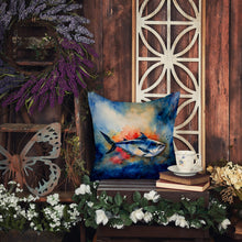 Load image into Gallery viewer, Bluefin Tuna Throw Pillow - 14x14 Decorative Pillow – Art for Your Home &amp; Patio