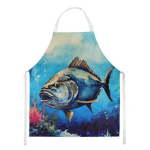Load image into Gallery viewer, Bluefin Tuna Apron – Artist-Designed Kitchen, BBQ &amp; Craft Apron