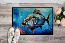 Load image into Gallery viewer, Bluefin Tuna Doormat - Large 24x36 – Indoor/Outdoor Floor Mat with Artistic Flair