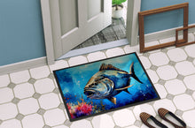 Load image into Gallery viewer, Bluefin Tuna Doormat - Large 24x36 – Indoor/Outdoor Floor Mat with Artistic Flair