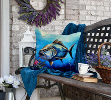 Load image into Gallery viewer, Bluefin Tuna Throw Pillow
