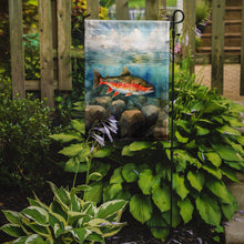 Load image into Gallery viewer, Brook Trout Garden Flag – Outdoor Decorative Yard Flag