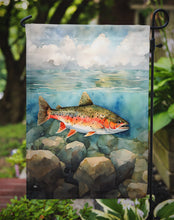 Load image into Gallery viewer, Brook Trout Garden Flag – Outdoor Decorative Yard Flag