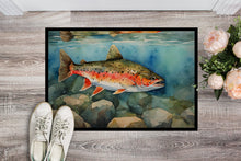 Load image into Gallery viewer, Brook Trout Doormat - 18X27 Indoor / Outdoor Rug | Made in USA