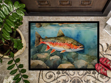 Load image into Gallery viewer, Brook Trout Doormat - 18X27 Indoor / Outdoor Rug | Made in USA
