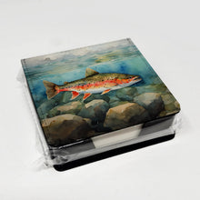 Load image into Gallery viewer, Brook Trout PU Leather Note Paper Holder