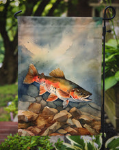 Load image into Gallery viewer, Brook Trout Garden Flag – Outdoor Decorative Yard Flag