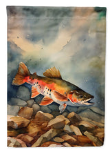 Load image into Gallery viewer, Brook Trout Garden Flag – Outdoor Decorative Yard Flag