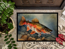 Load image into Gallery viewer, Brook Trout Doormat - 18X27 Indoor / Outdoor Rug | Made in USA