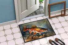Load image into Gallery viewer, Brook Trout Doormat - 18X27 Indoor / Outdoor Rug | Made in USA
