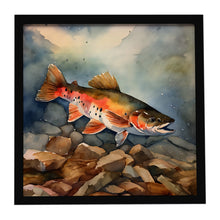 Load image into Gallery viewer, Brook Trout Framed Metal Print