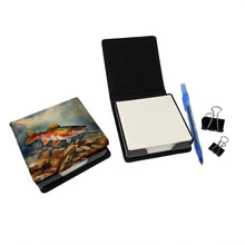 Load image into Gallery viewer, Brook Trout PU Leather Note Paper Holder