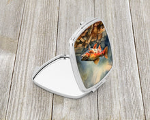 Load image into Gallery viewer, Brook Trout Compact Mirror – Stylish Purse Mirror with Artistic Covers