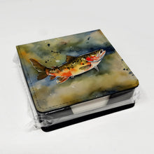 Load image into Gallery viewer, Brook Trout PU Leather Note Paper Holder