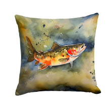 Load image into Gallery viewer, Brook Trout Throw Pillow