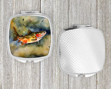 Load image into Gallery viewer, Brook Trout Compact Mirror – Stylish Purse Mirror with Artistic Covers