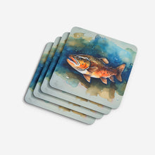 Load image into Gallery viewer, Brown Trout Coasters - Set of 4 Lightweight Foam, Absorbent Drink Coasters