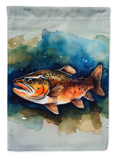 Load image into Gallery viewer, Brown Trout Garden Flag – Outdoor Decorative Yard Flag