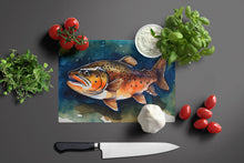 Load image into Gallery viewer, Brown Trout Glass Cutting Boards – Durable, Decorative Kitchen Art Large