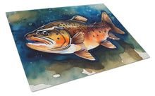Load image into Gallery viewer, Brown Trout Glass Cutting Boards – Durable, Decorative Kitchen Art Large