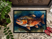Load image into Gallery viewer, Brown Trout Doormat - 18X27 Indoor / Outdoor Rug | Made in USA