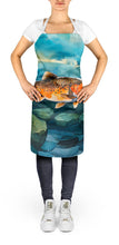Load image into Gallery viewer, Brown Trout Apron – Artist-Designed Kitchen, BBQ &amp; Craft Apron