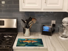 Load image into Gallery viewer, Brown Trout Glass Cutting Boards – Durable, Decorative Kitchen Art Large
