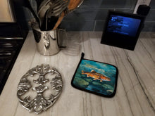 Load image into Gallery viewer, Brown Trout Pot Holders - Set of 2 Decorative Kitchen Helpers | Made in the USA