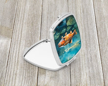 Load image into Gallery viewer, Brown Trout Compact Mirror – Stylish Purse Mirror with Artistic Covers