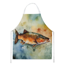 Load image into Gallery viewer, Brown Trout Apron – Artist-Designed Kitchen, BBQ &amp; Craft Apron