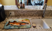 Load image into Gallery viewer, Brown Trout Dish Drying Mat