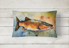 Load image into Gallery viewer, Brown Trout Throw Pillow