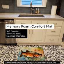 Load image into Gallery viewer, Brown Trout Memory Foam Kitchen Mat DAC2779RUG