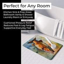 Load image into Gallery viewer, Brown Trout Memory Foam Kitchen Mat DAC2779RUG