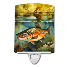 Load image into Gallery viewer, Brown Trout Ceramic Night Light