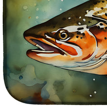 Load image into Gallery viewer, Brown Trout Dish Drying Mat