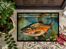 Load image into Gallery viewer, Brown Trout Doormat - 18X27 Indoor / Outdoor Rug | Made in USA