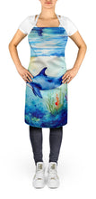 Load image into Gallery viewer, Dolphin Apron – Artist-Designed Kitchen, BBQ &amp; Craft Apron