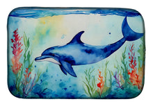 Load image into Gallery viewer, Dolphin Dish Drying Mat